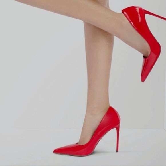 Carcuume Red Women's Pumps size 9 NWOT - Picture 1 of 10